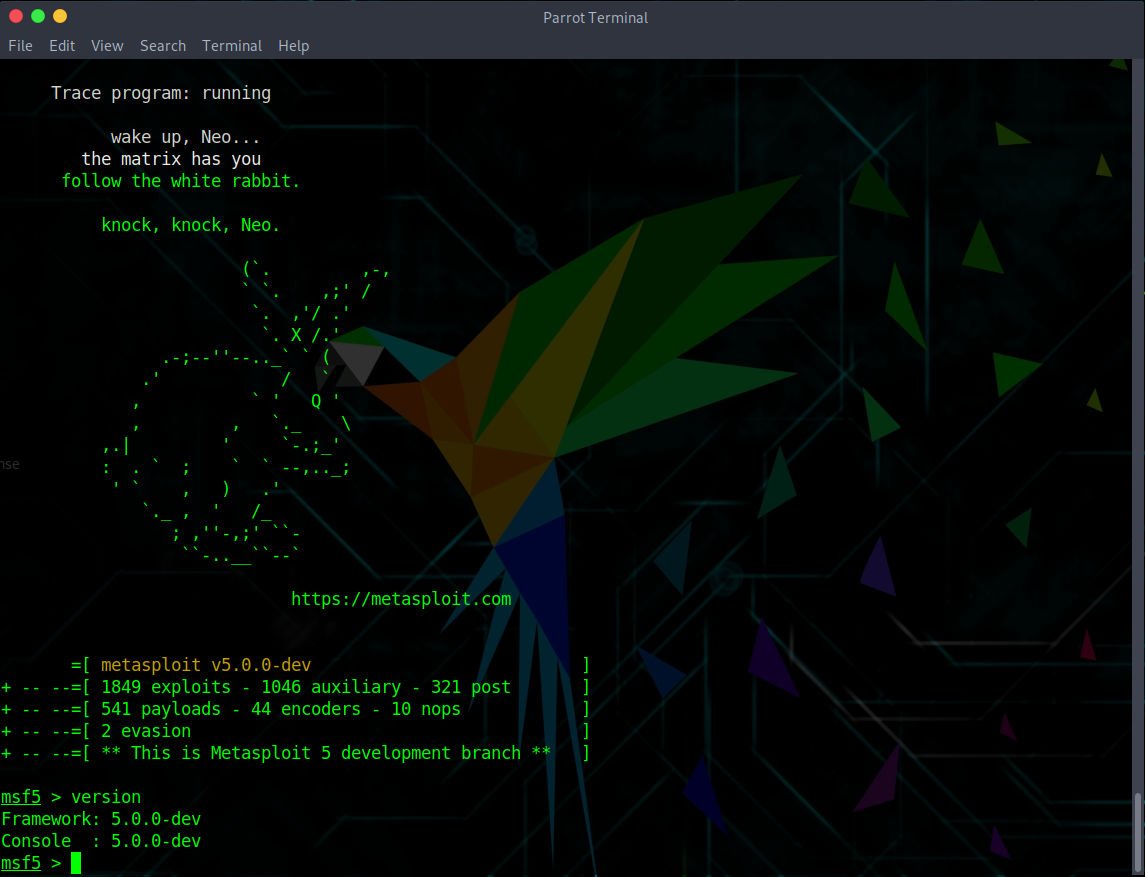 metasploit 5